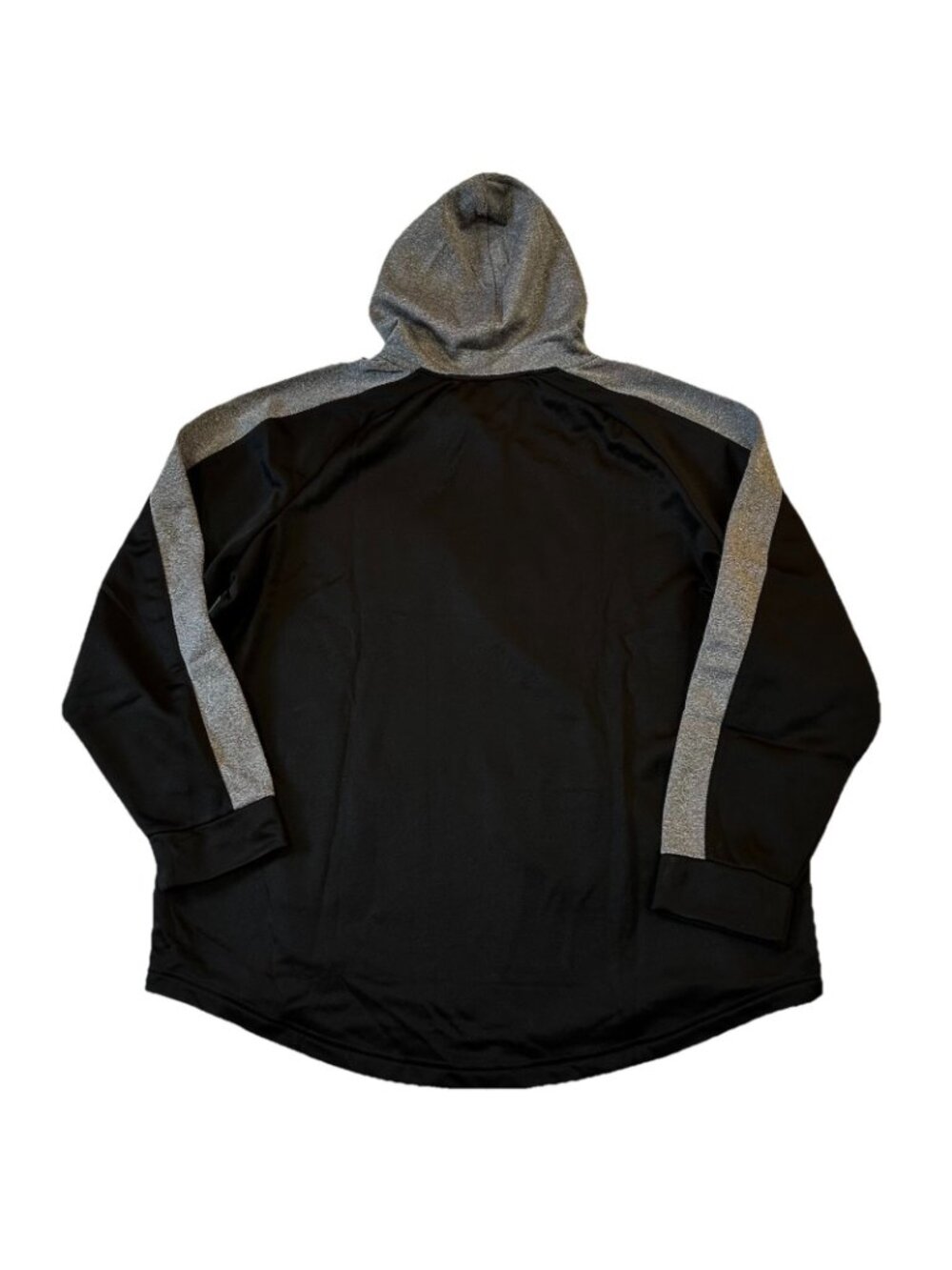Miami Heat NBA Hoodie Men’s 2XL Black/Gray Colorblock Pullover - Picture 3 of 5